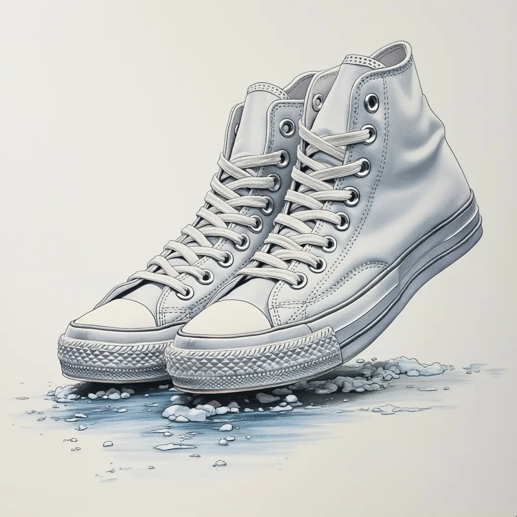 Zapatillas deportivas limpias